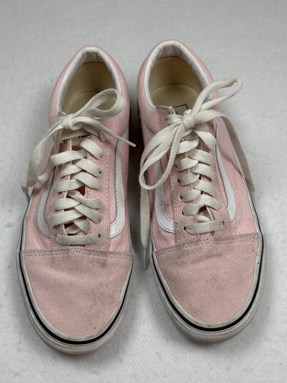 Vans Old Skool Pink Suede & Canvas Low Top Sneakers Men's 6.5 Women's 8.0